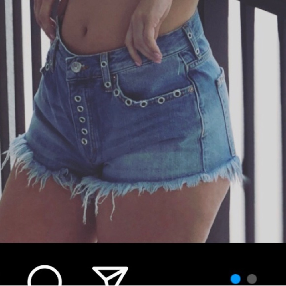 Free People Denim Shorts